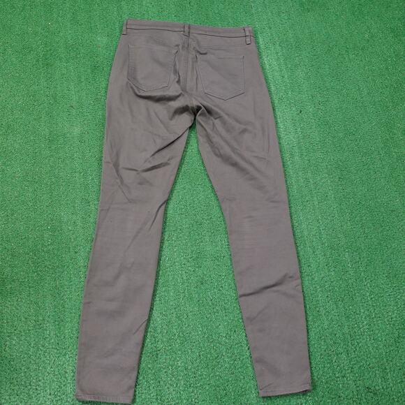 GAP 1969 TRUE SKINNY HIGH RISE GREY PANTS WOMENS SIZE 30R - Picture 4 of 8